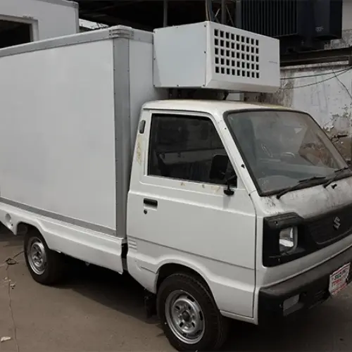 Refrigerated reefer container refrigeration system